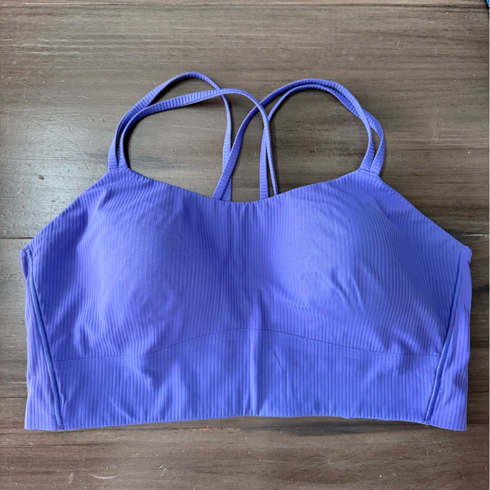 Lululemon Like A Cloud Longline Bra Light Support Women’s 8 - Picture 3 of 5